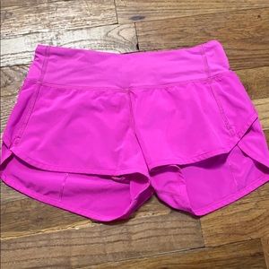 Lululemon Speed Shorts 2.5in